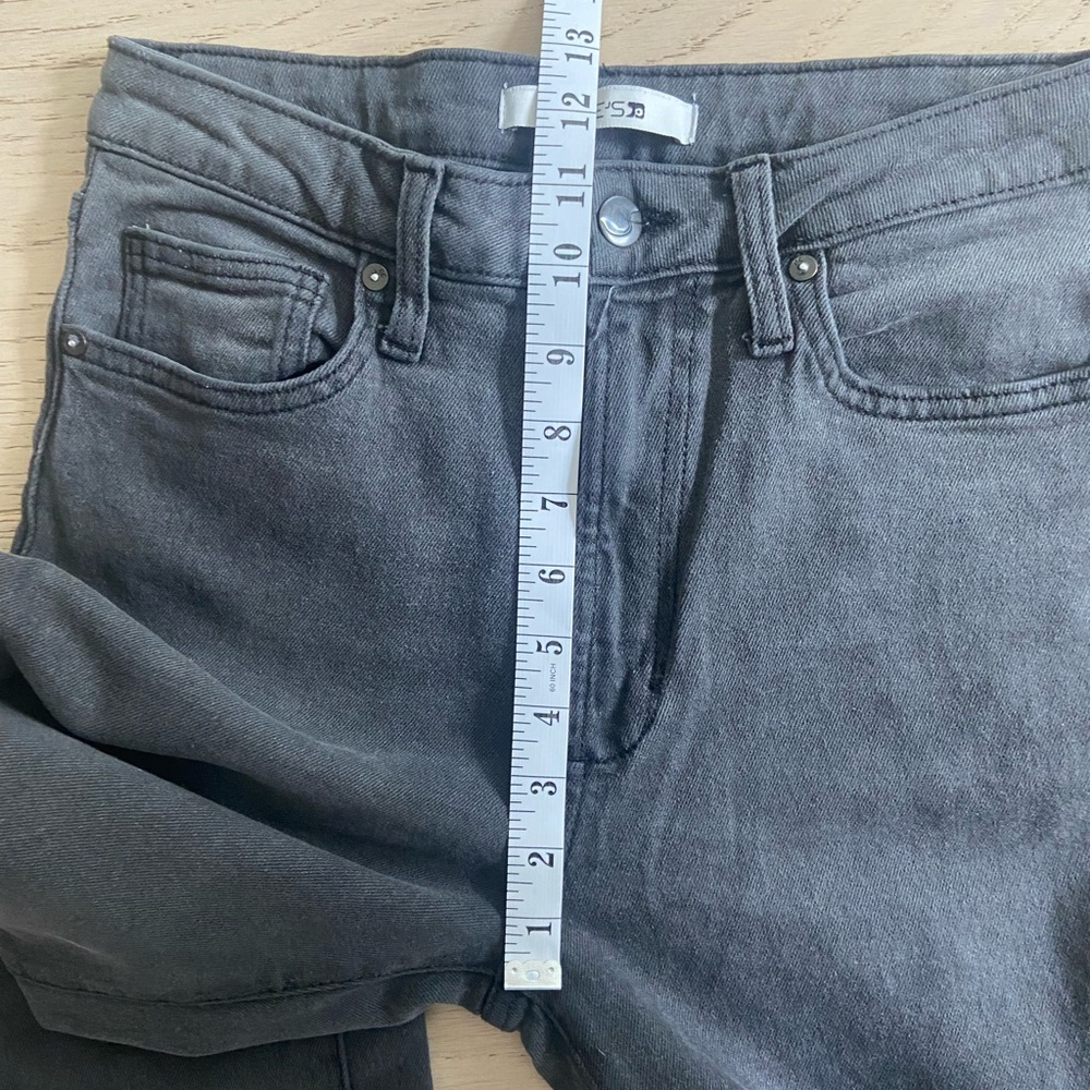 JOE’s JEANS High-waisted Straight Leg Jeans Size 27 Faded Black Wash Classic EUC - Picture 10 of 11